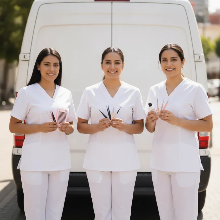Extensiones de Pestañas equipo en Rosarito